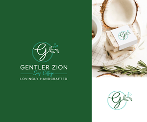 Logo-Design von DesignShadezz für Gentler Zion Soap Cottage | Design: #28510161