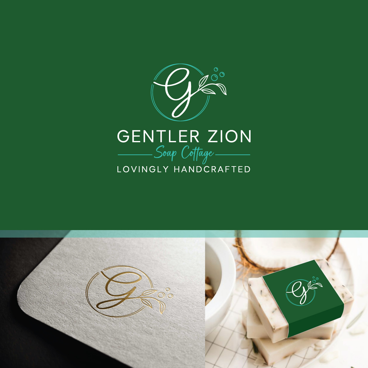 Logo Design by DesignShadezz for Gentler Zion Soap Cottage | Design #28514319