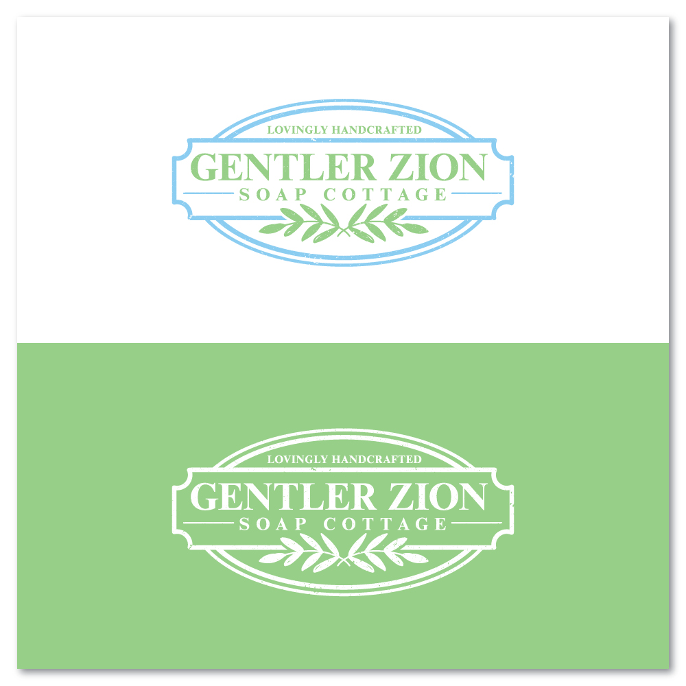 Logo Design by Sujit Banerjee for Gentler Zion Soap Cottage | Design #28506925