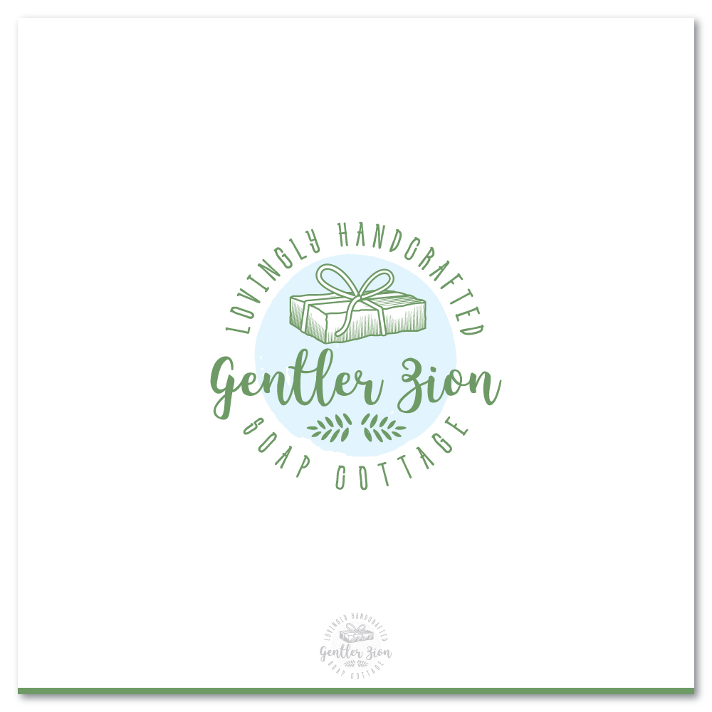 Logo Design by Sujit Banerjee for Gentler Zion Soap Cottage | Design #28506926