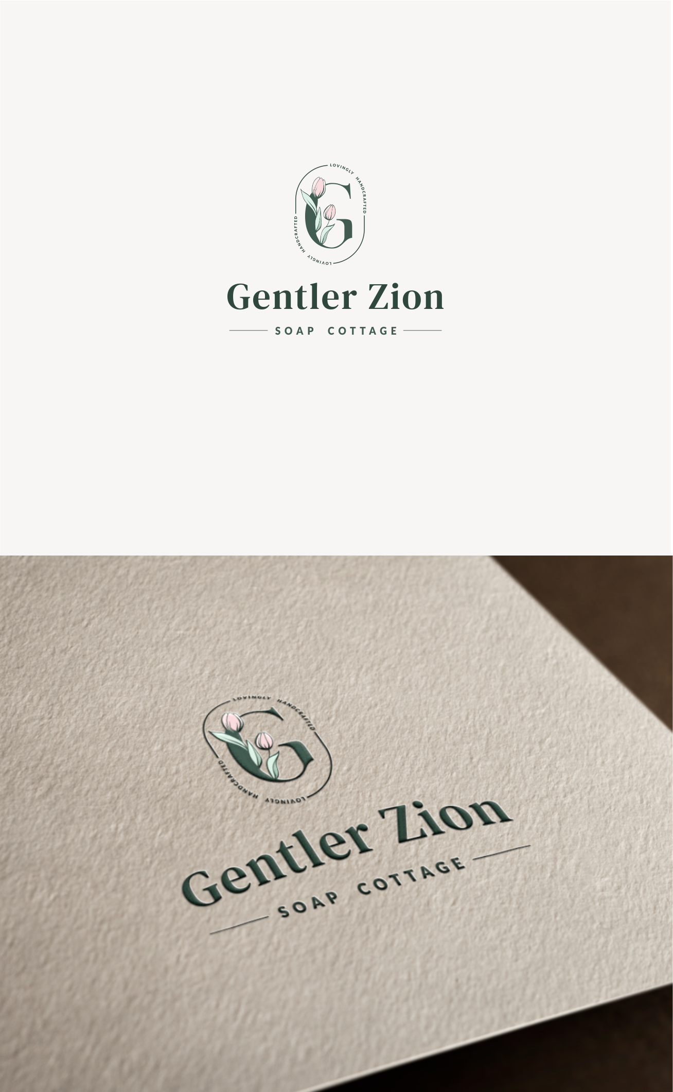 Logo Design by *mary for Gentler Zion Soap Cottage | Design #28506322