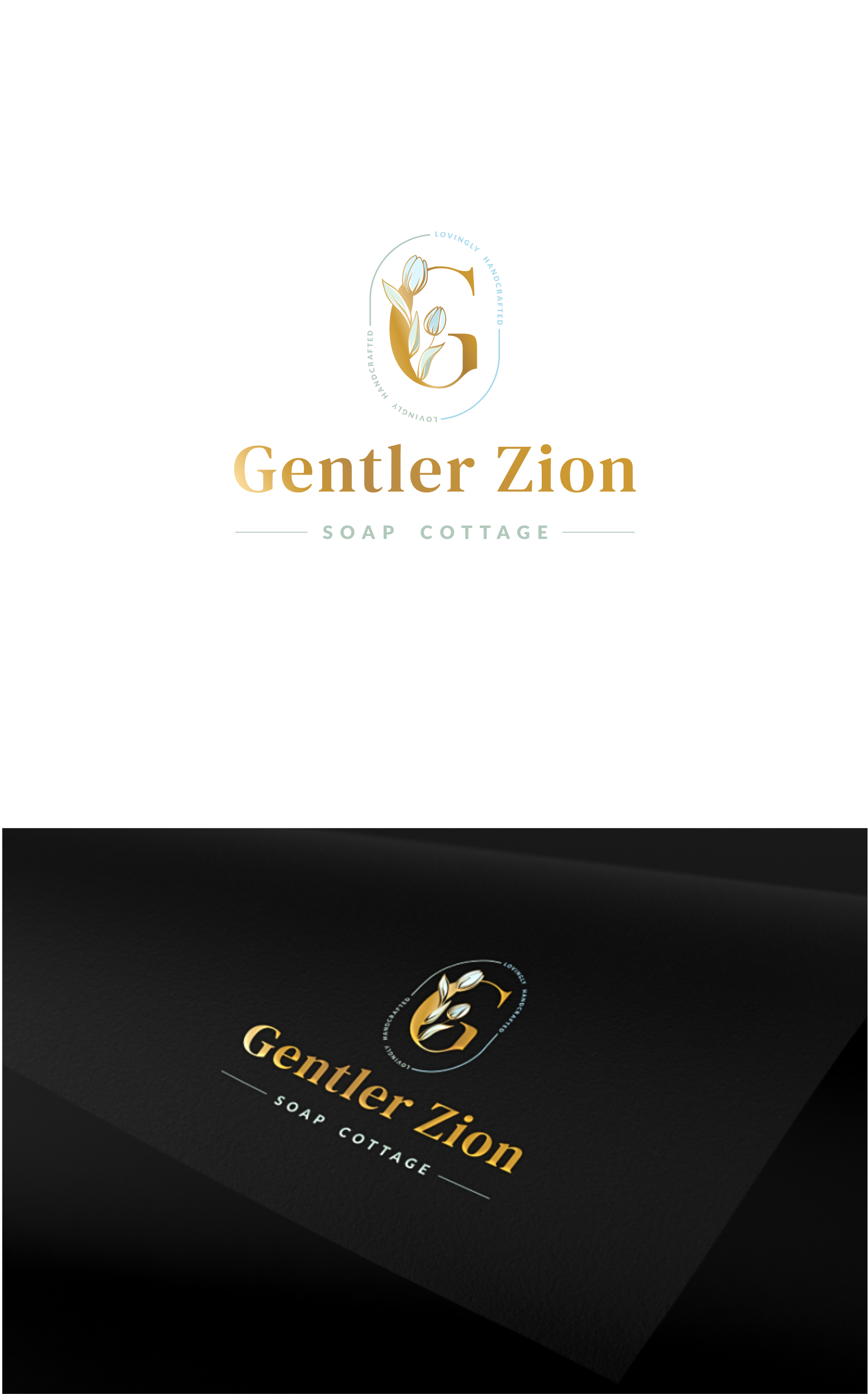 Logo Design by *mary for Gentler Zion Soap Cottage | Design #28509786