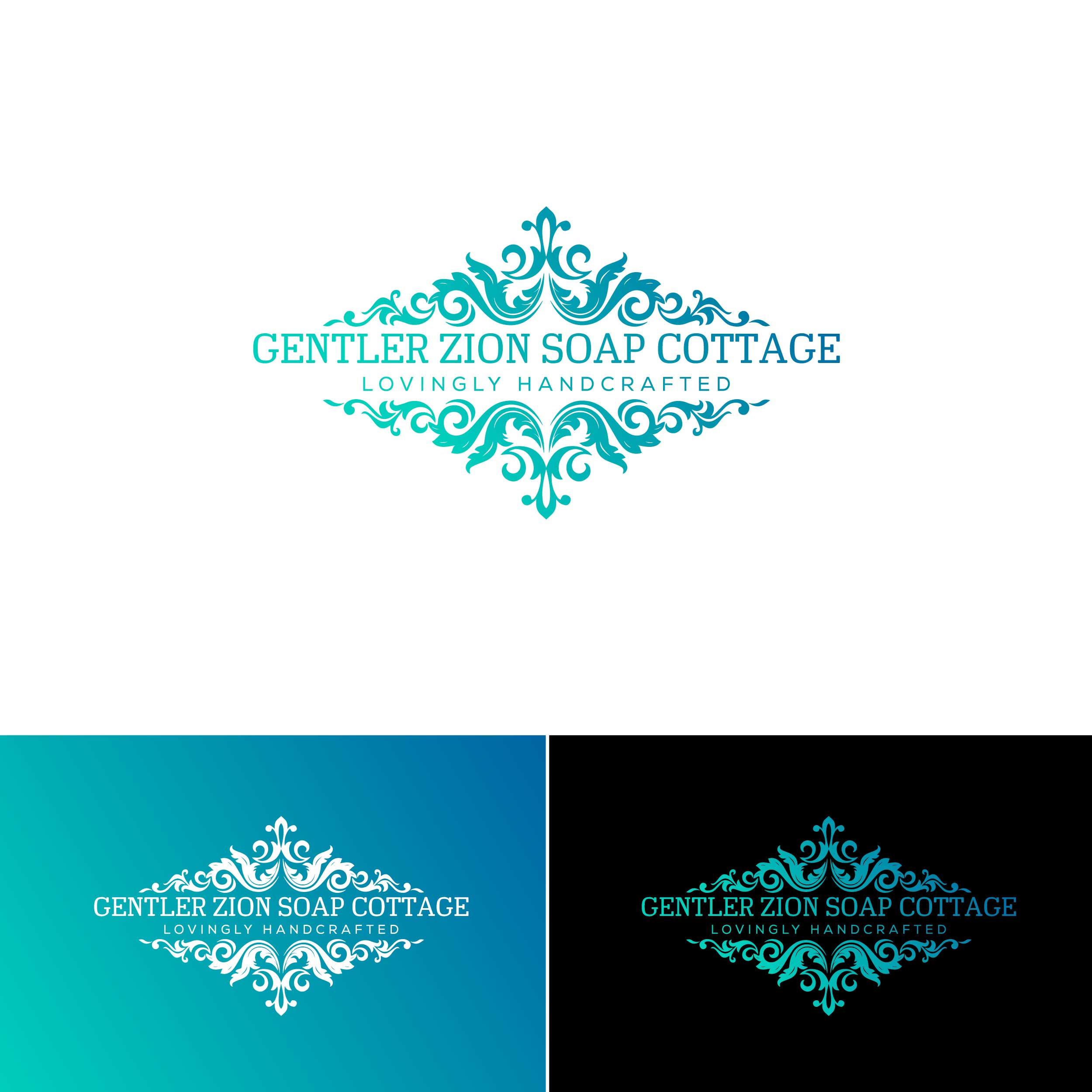 Logo Design by creative.bugs for Gentler Zion Soap Cottage | Design #28513327