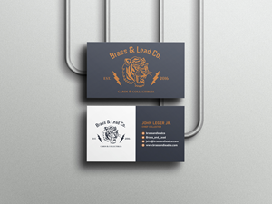 Business Card Design by Omee for Brass and Lead Co. | Design: #28507622