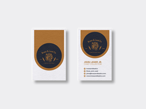 Business Card Design by Omee for Brass and Lead Co. | Design: #28511009