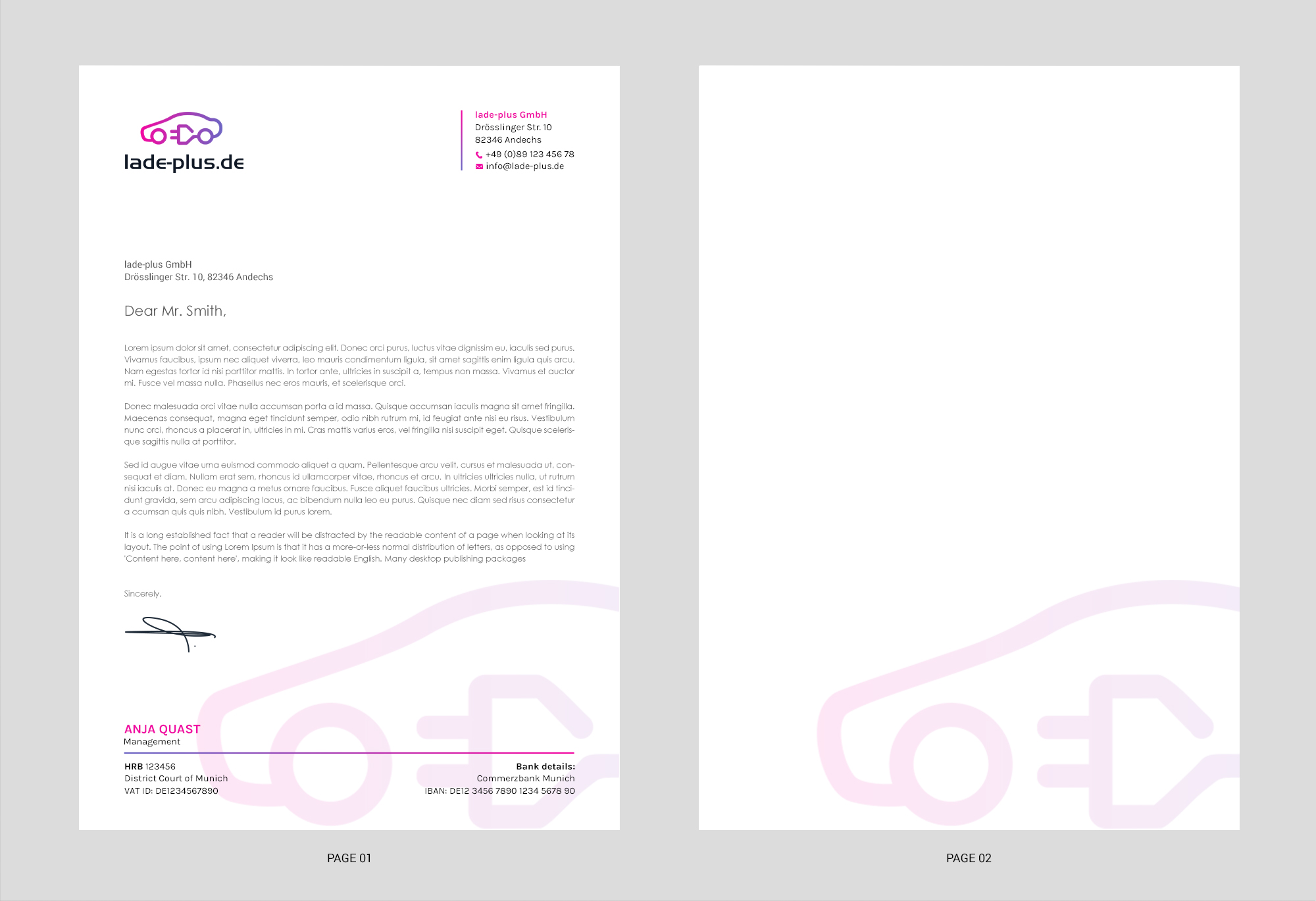 Stationery Design by chandrayaan.creative for ITEGIA GmbH | Design #28506669