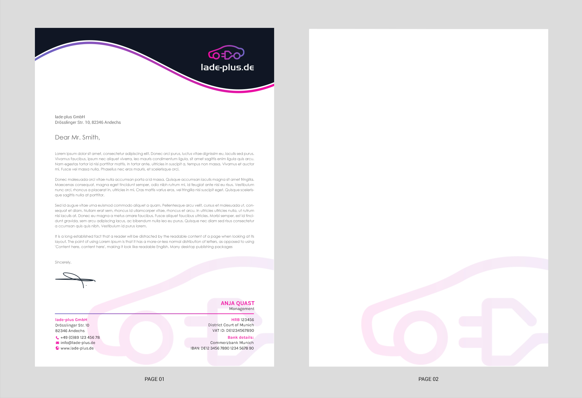 Stationery Design by chandrayaan.creative for ITEGIA GmbH | Design #28506675