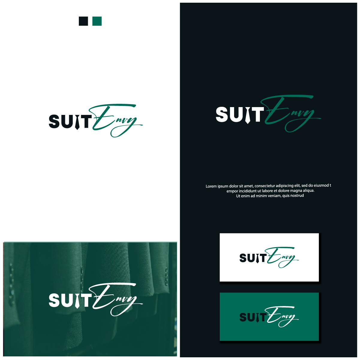 Logo Design by -:SD:- for Suit Envy | Design: #28567382