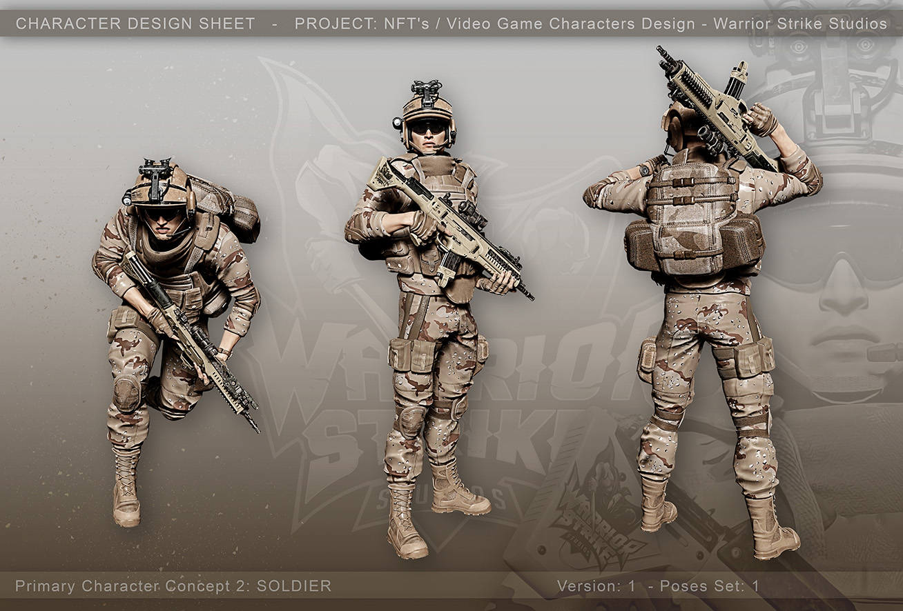 Graphic Design by graphicdesk.info for Warrior Strike Studios, LLC | Design #28515787