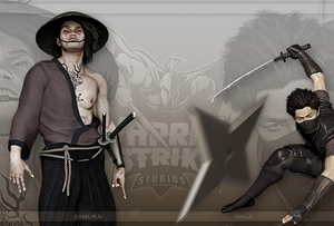 NFT Image Designer for Warrior Strike Studio Characters | Graphic Design by graphicdesk.info