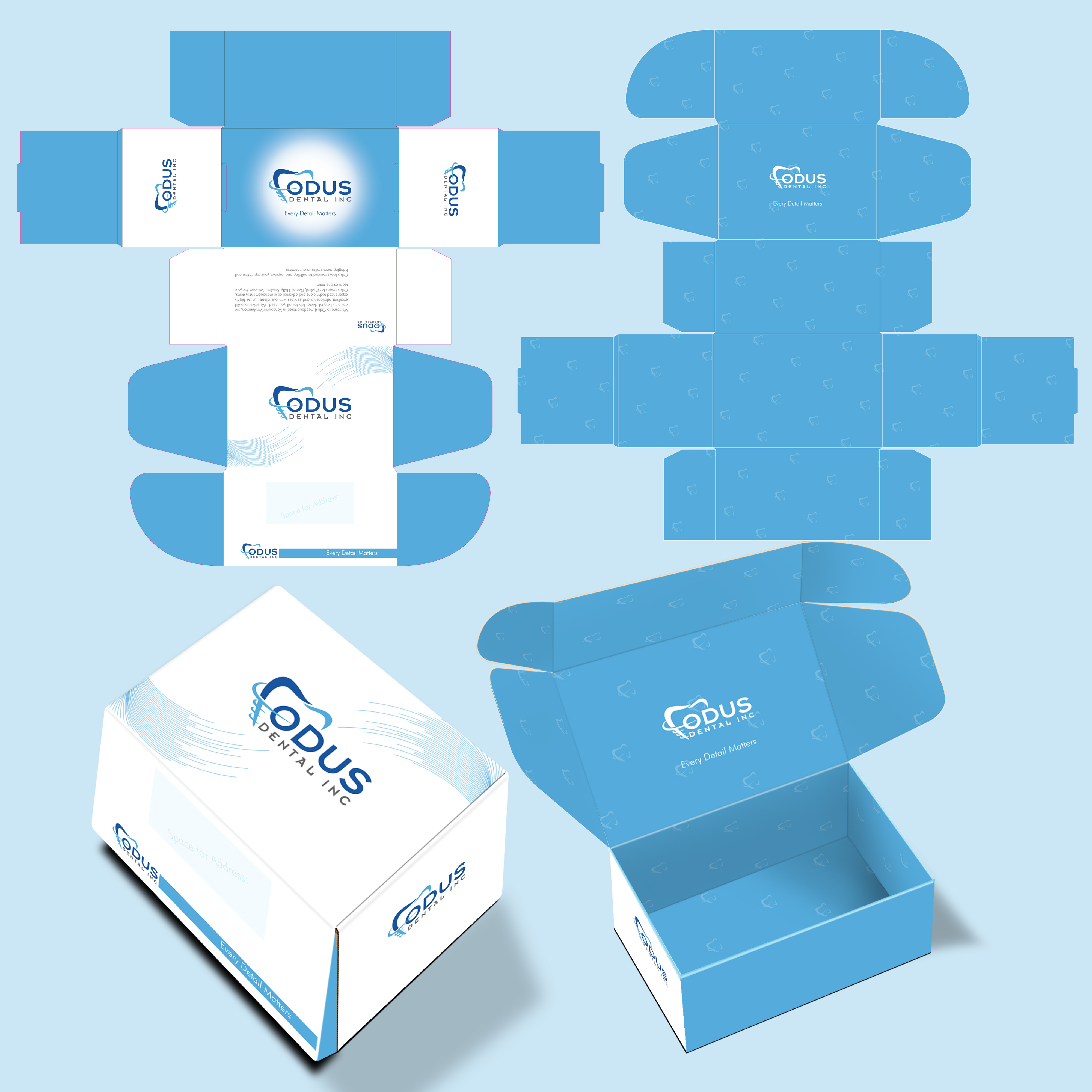 Verpackungs-Design von Sajal Samaddar für ODUS Dental Services Inc. | Design: #28507699
