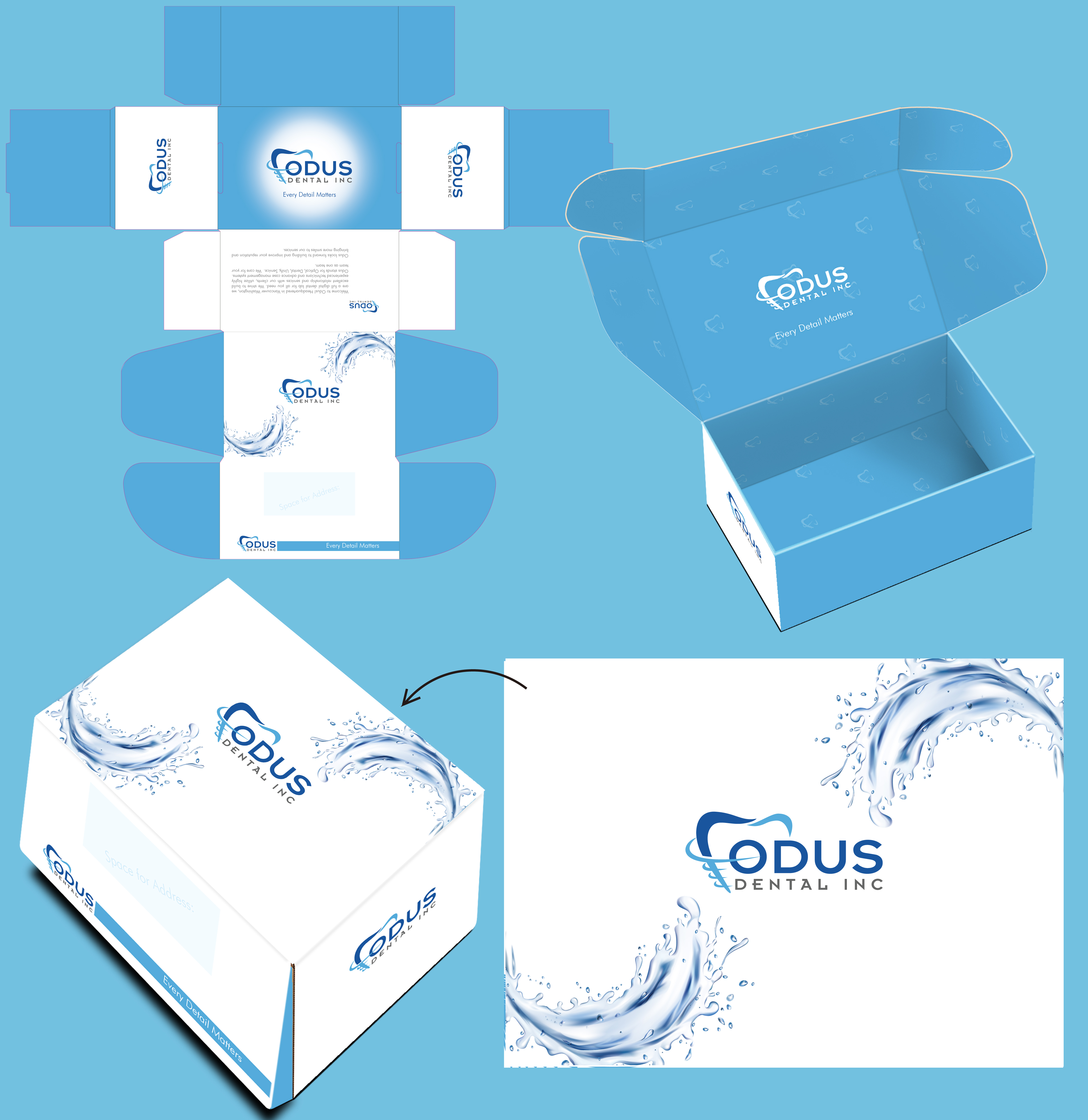 Diseño de Empaque por Sajal Samaddar para ODUS Dental Services Inc. | Diseño #28782290