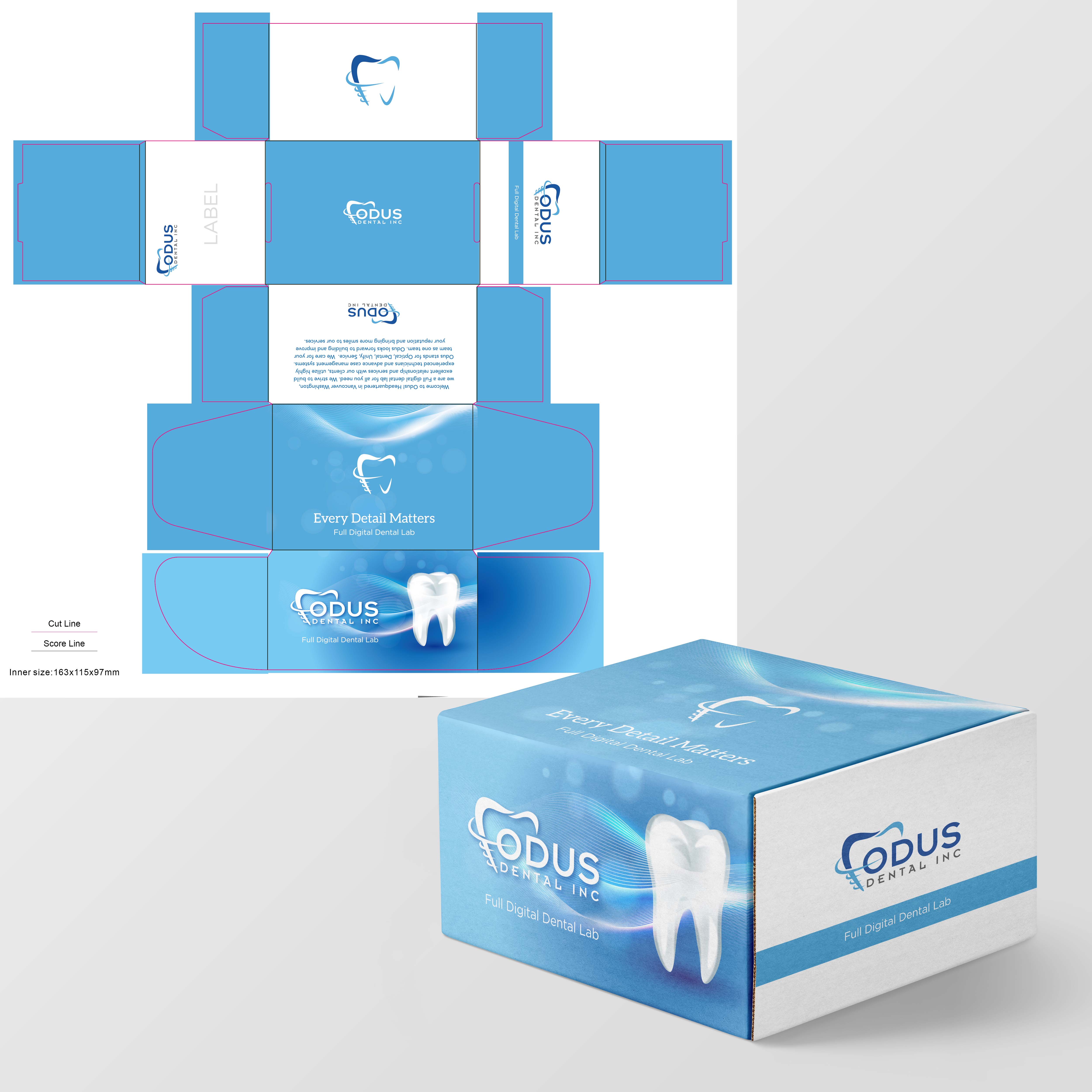 Design Emballage par b06391 pour ODUS Dental Services Inc. | Design #28530741