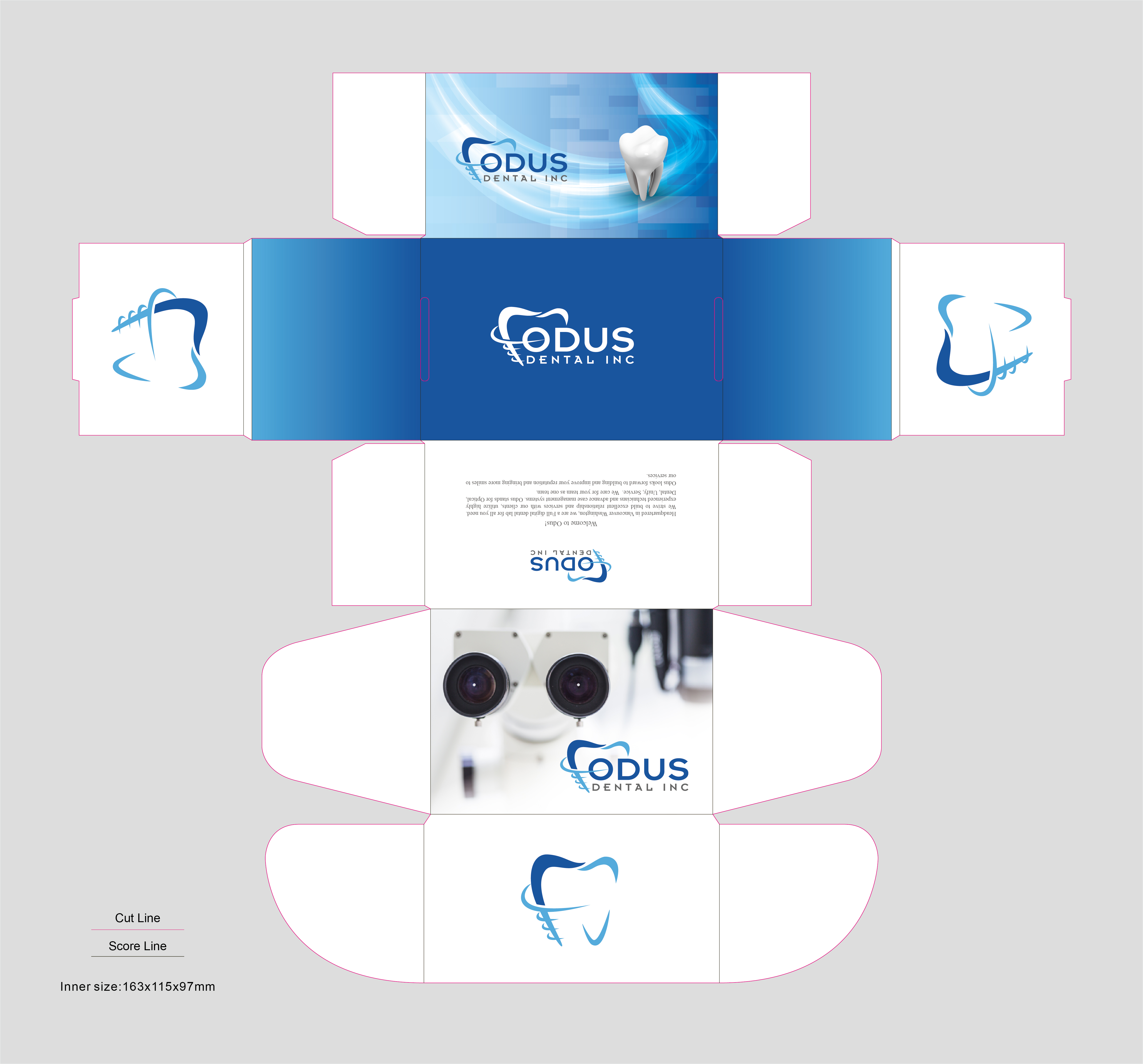 Design Emballage par Sunny Deb Nath pour ODUS Dental Services Inc. | Design #28531294