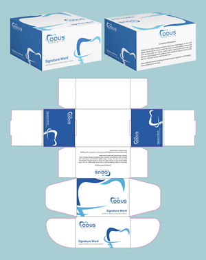 Packaging Design by RenCan for ODUS Dental Services Inc. | Design #28526839