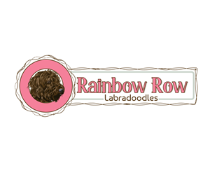 Logo Design by Paint-Tools for Rainbow Row Labradoodles, LLC | Design: #28507319