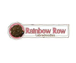 Logo Design by Paint-Tools for Rainbow Row Labradoodles, LLC | Design #28512057