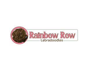 Logo Design by Paint-Tools for Rainbow Row Labradoodles, LLC | Design: #28519349