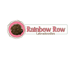 Logo Design by Paint-Tools for Rainbow Row Labradoodles, LLC | Design: #28519350