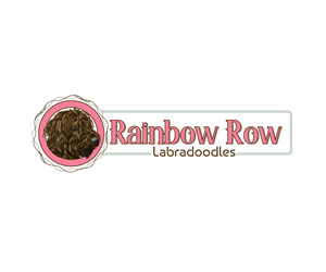 Logo Design by Paint-Tools for Rainbow Row Labradoodles, LLC | Design: #28519352