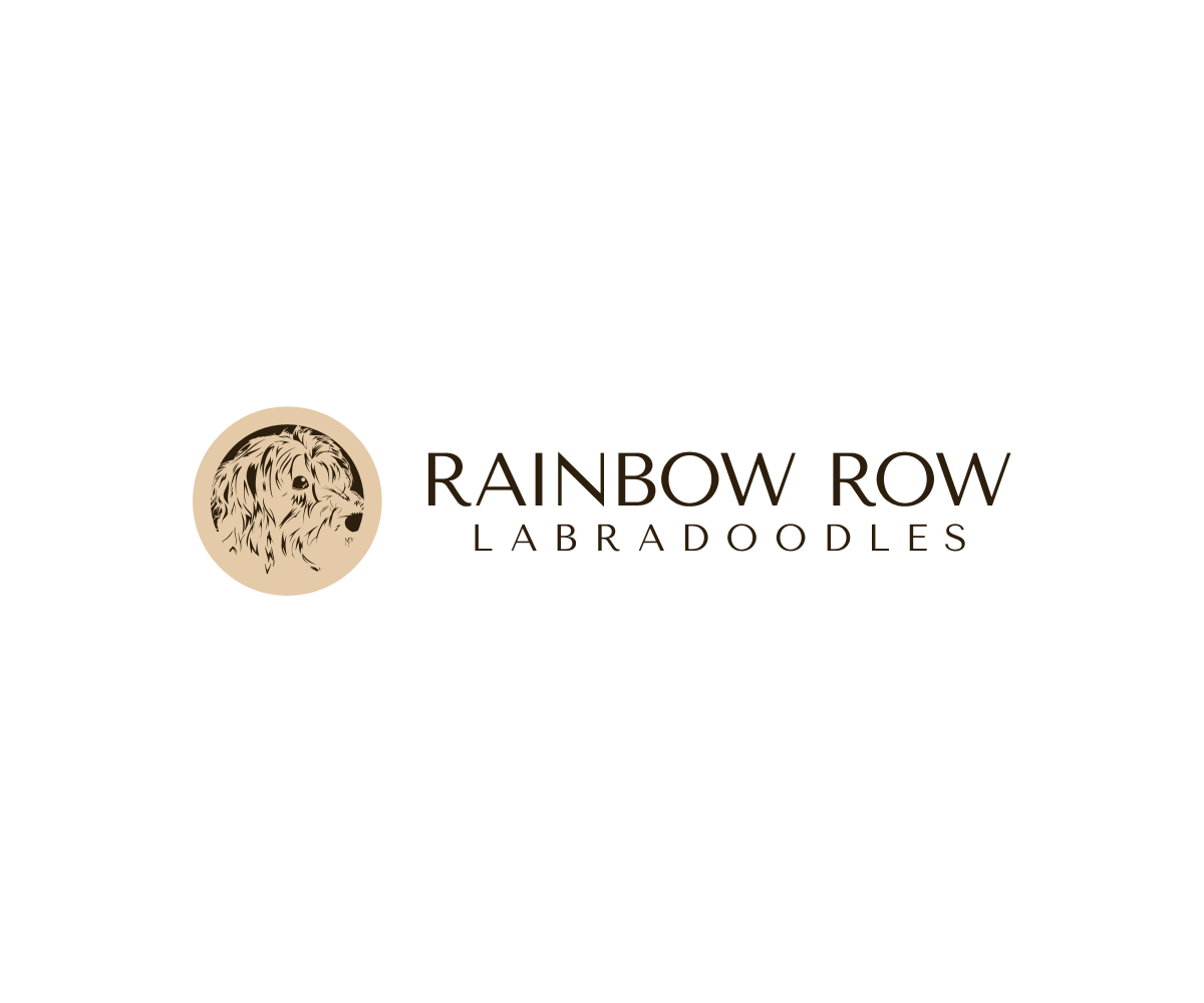 Logo Design by ArpitM for Rainbow Row Labradoodles, LLC | Design #28509577