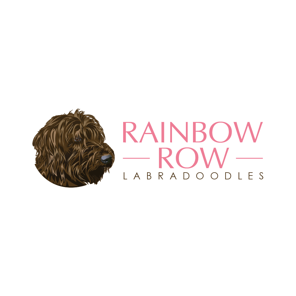 Logo Design by OmmSaiDesign for Rainbow Row Labradoodles, LLC | Design: #28521509