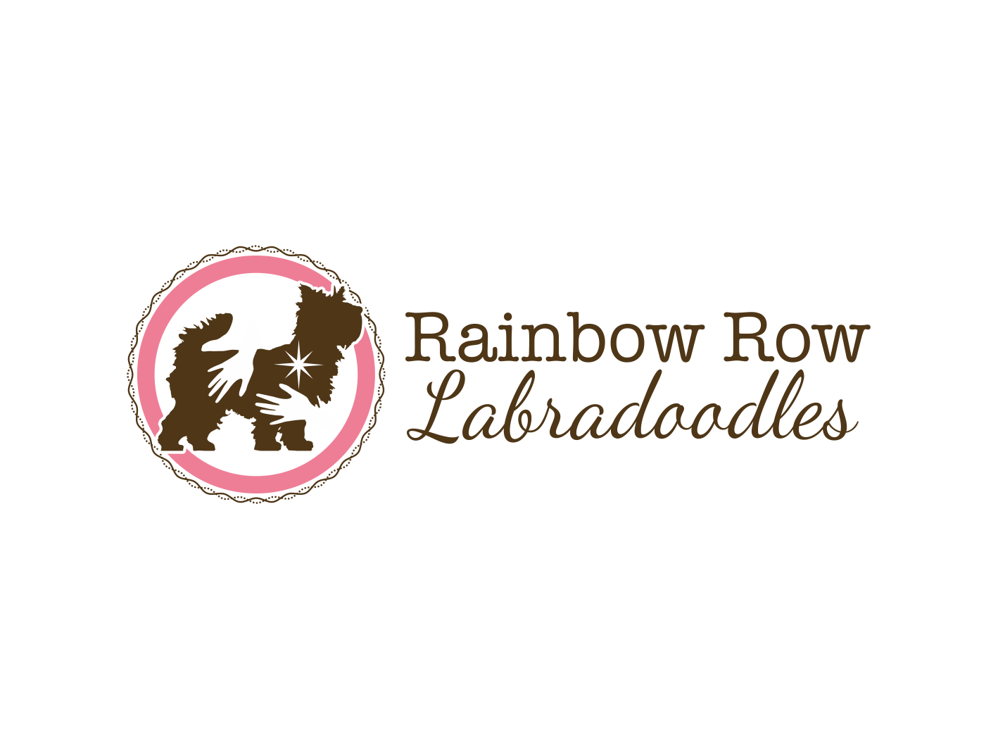 Logo Design by BNdesigner for Rainbow Row Labradoodles, LLC | Design #28512996