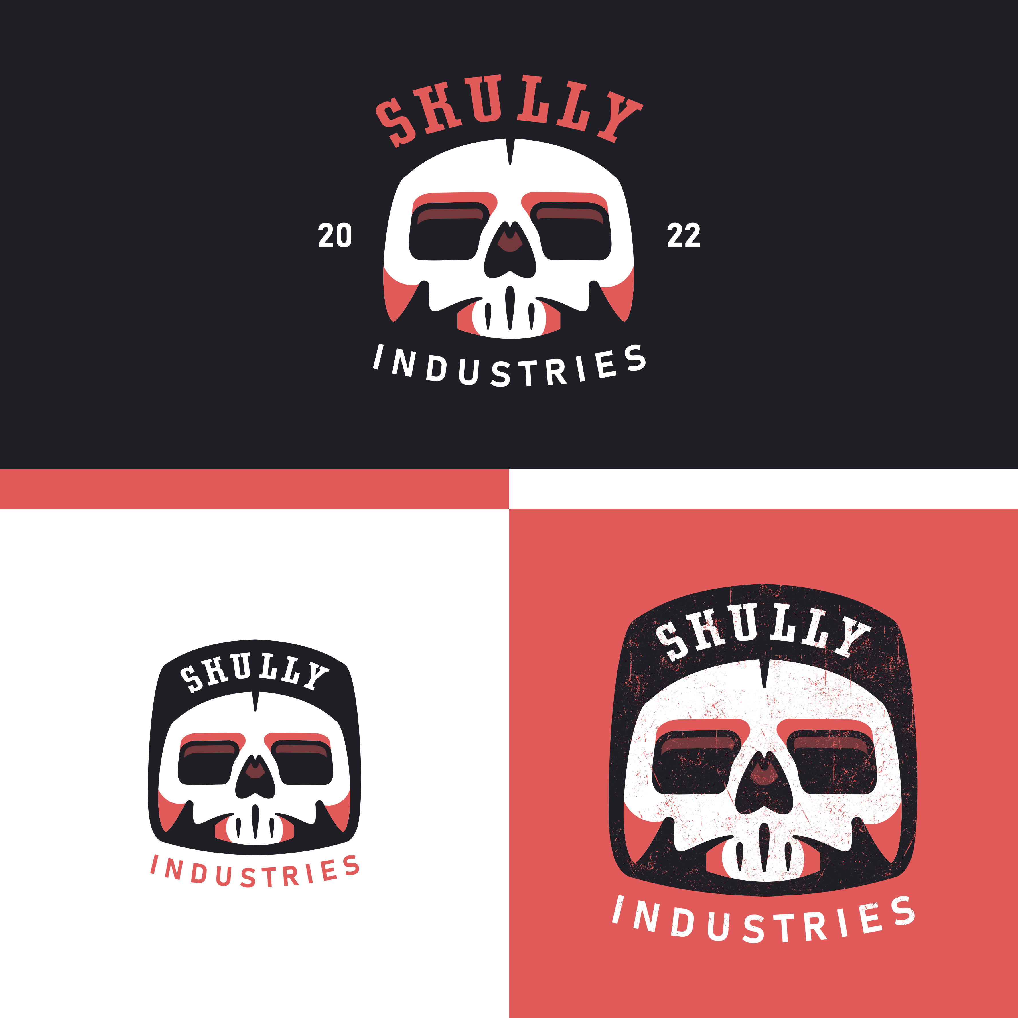 Diseño de Logo por Aezakmi para SKULLY INDUSTRIES | Diseño #28532592