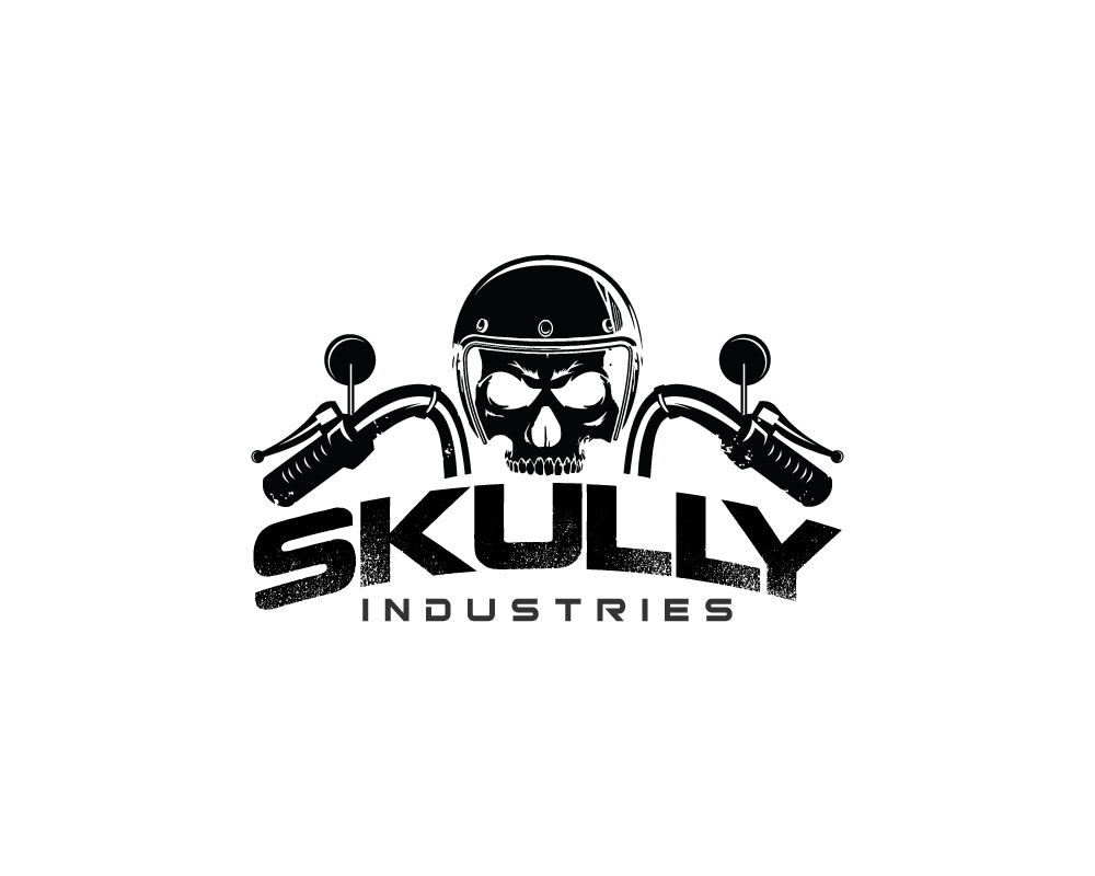 Logo Design by Janna Design for SKULLY INDUSTRIES | Design #28510314