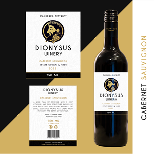New Wine Label - Classy, Simple, Modern | Etikett-Design von Neelam Jahagirdar