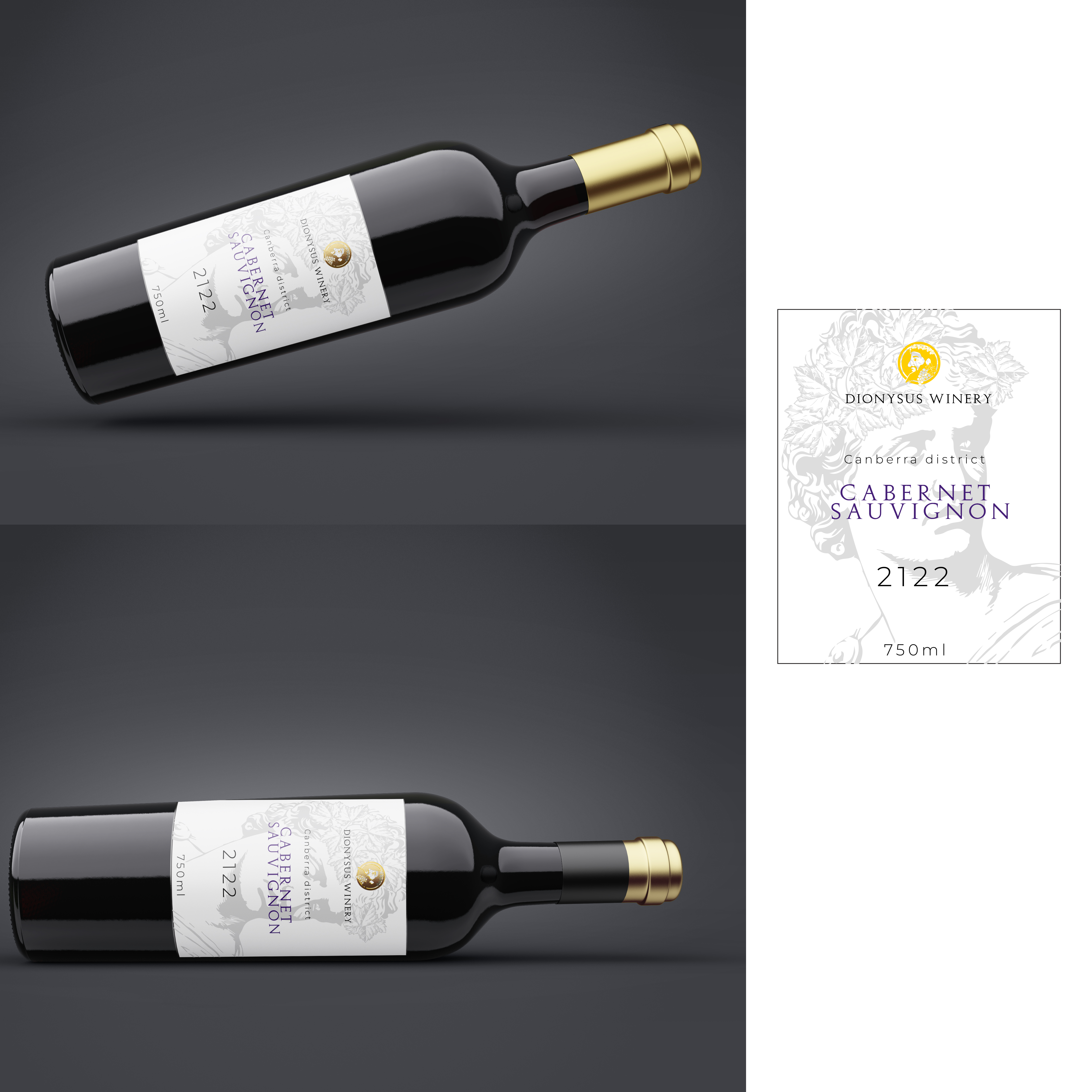 Design Étiquette par Arbaz13 pour Dionysus Winery | Design #28519831