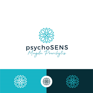 psychoSENS Magda Powilajtis | Logo Design by CMYKINK