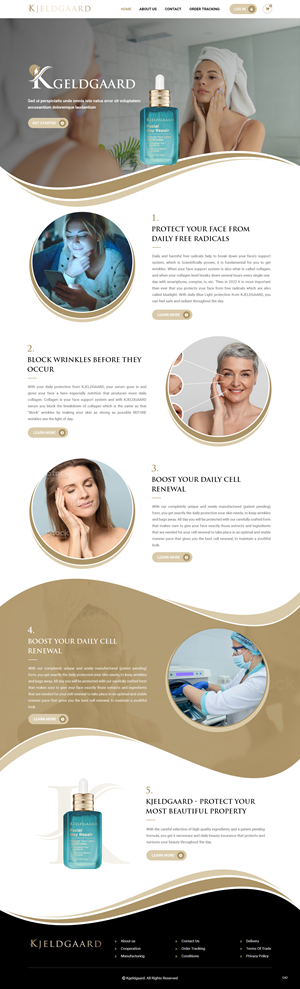 Web Design by pb for this project | Design: #28514586