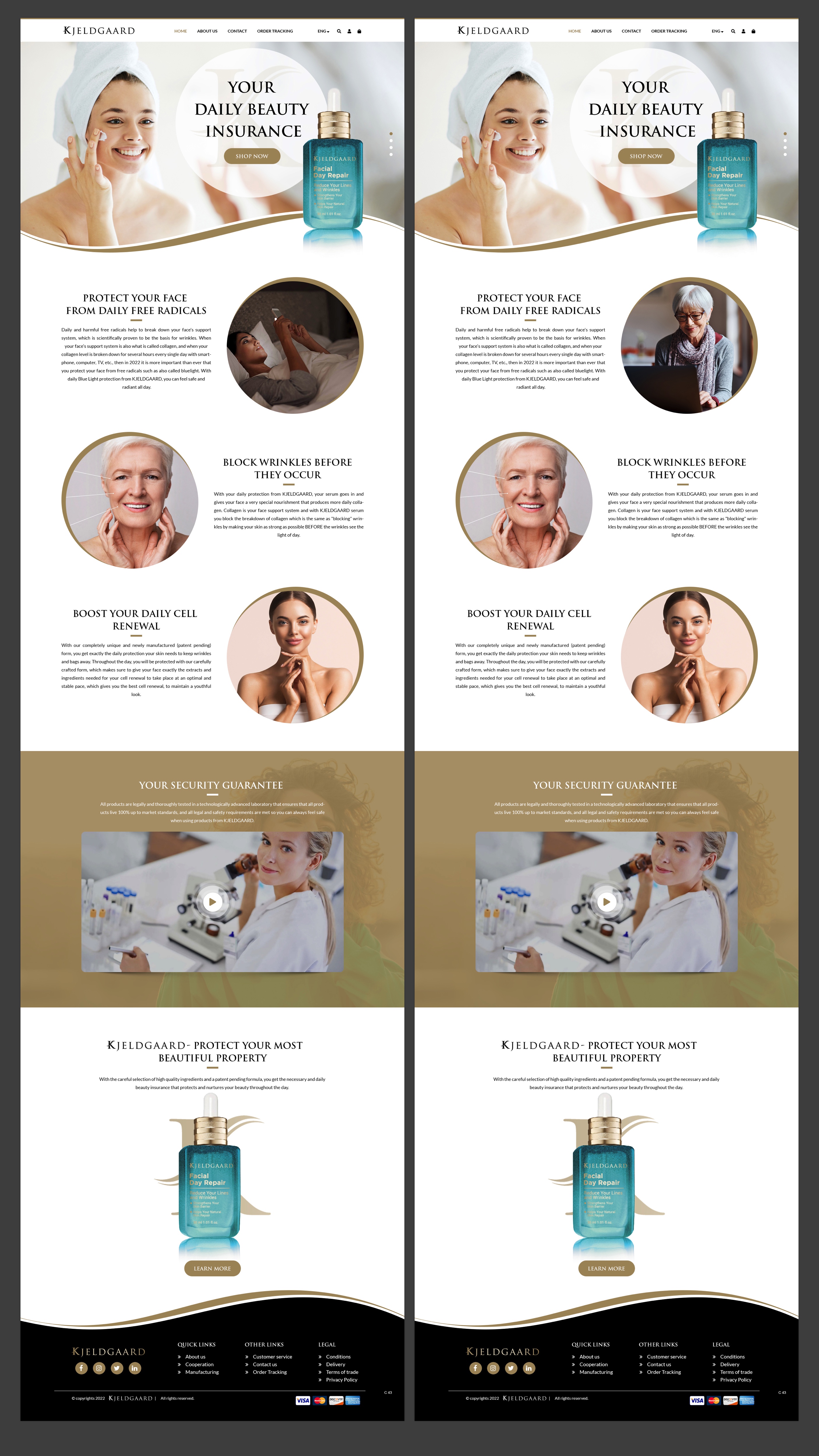 Web Design by pb for this project | Design #28530931