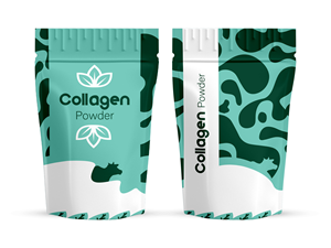 organic collagen powder needs packaging design | Packaging Design by Eternaltuts