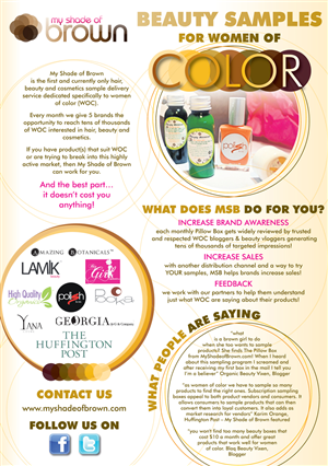 Flyer Design by Katyas Art and Design for this project | Design: #753501