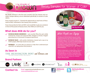 Flyer Design Project for B2B Sales 1 Pager