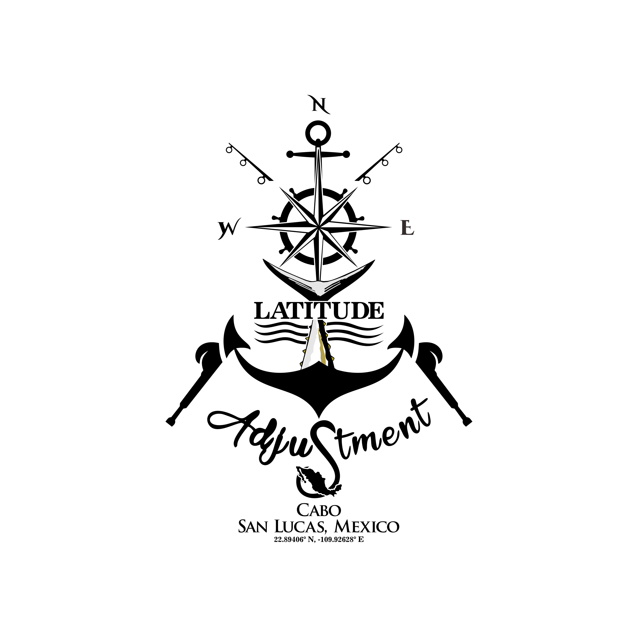 T-shirt Design by luckdesign for Latitude Adjustment | Design #28509582