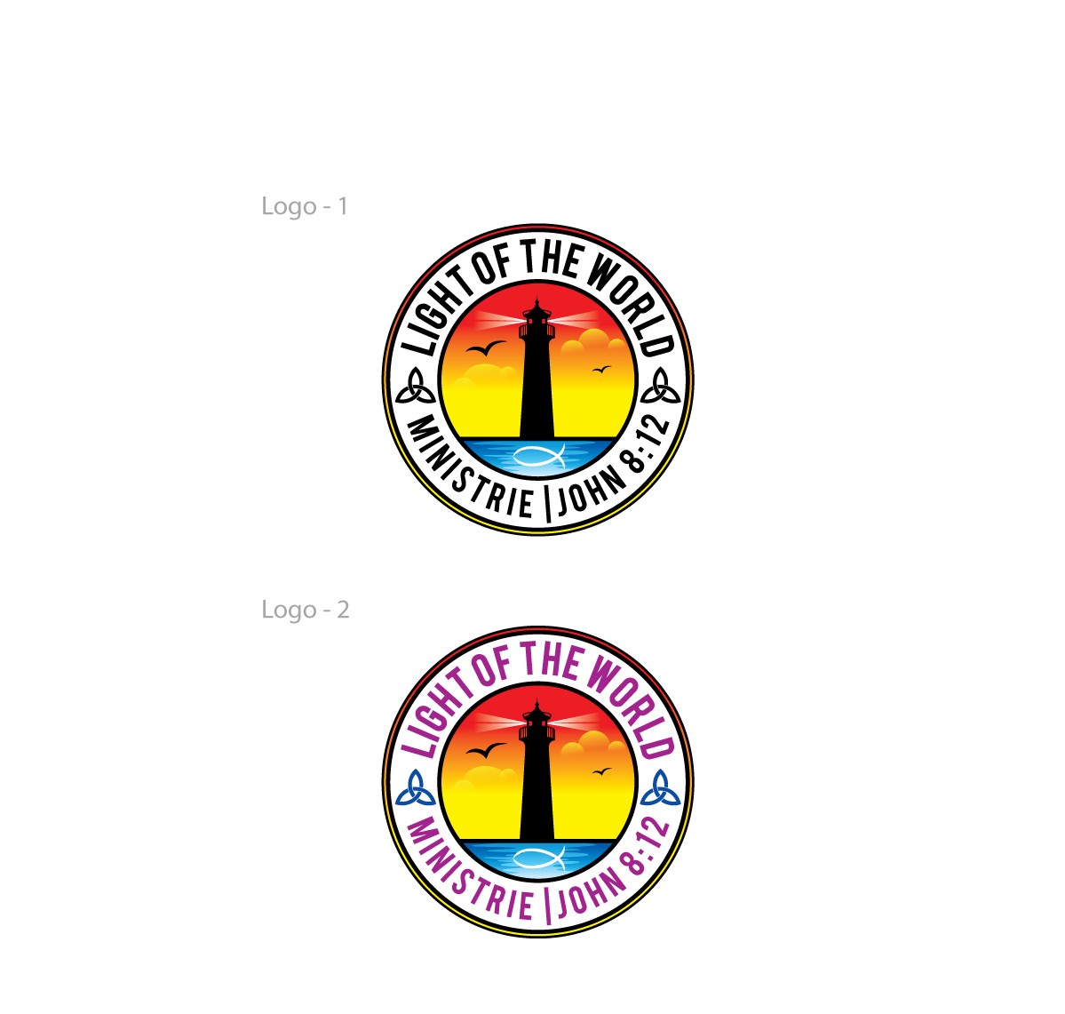 Logo Design by Logo Stock for Light of the World Ministries | Design #28511819