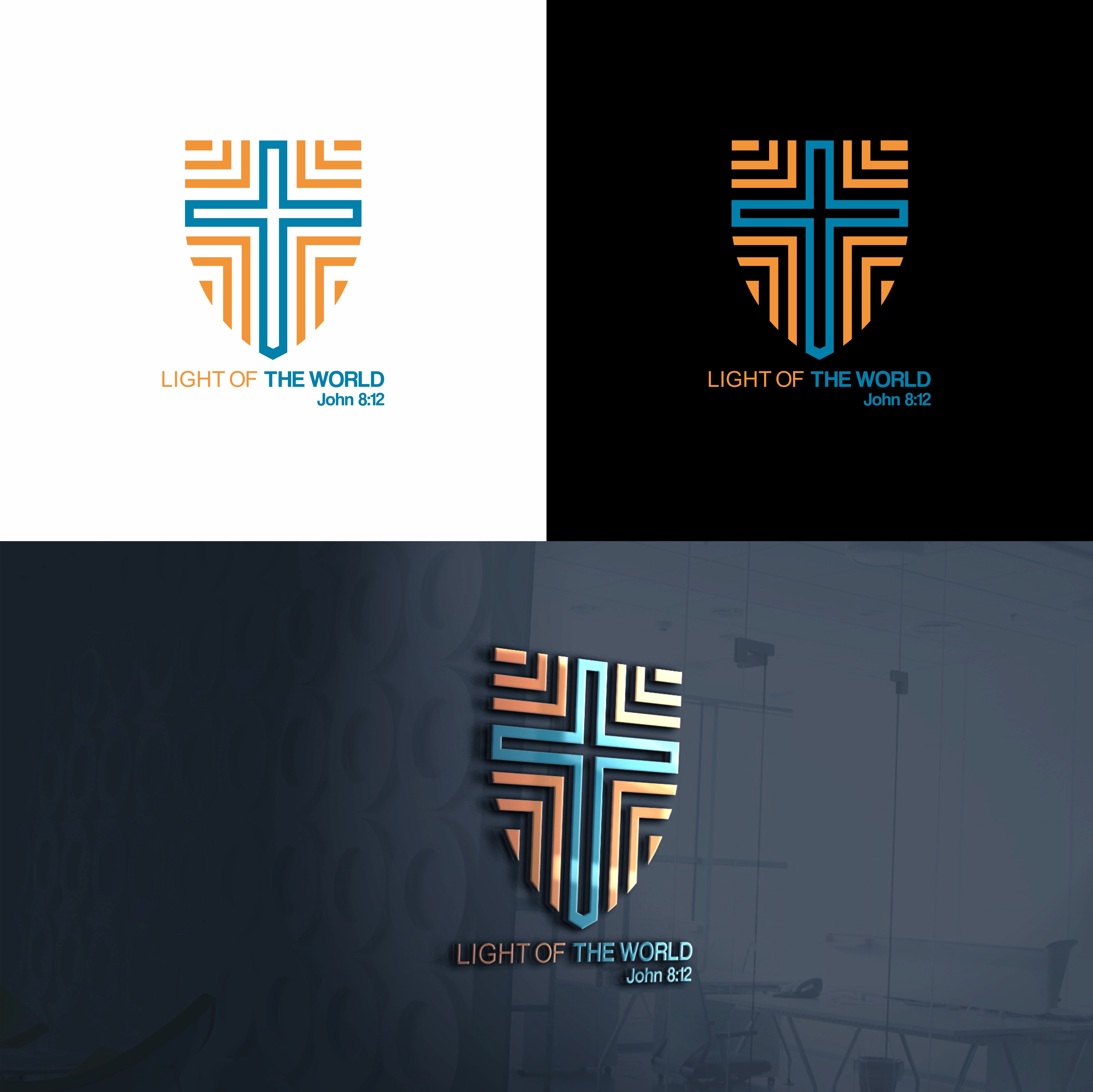 Logo Design by Adi firadika for Light of the World Ministries | Design #28534544