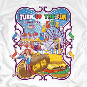 Queen City Exhibition - Turn Up The Fun! | T-Shirt-Design von Yakuza20