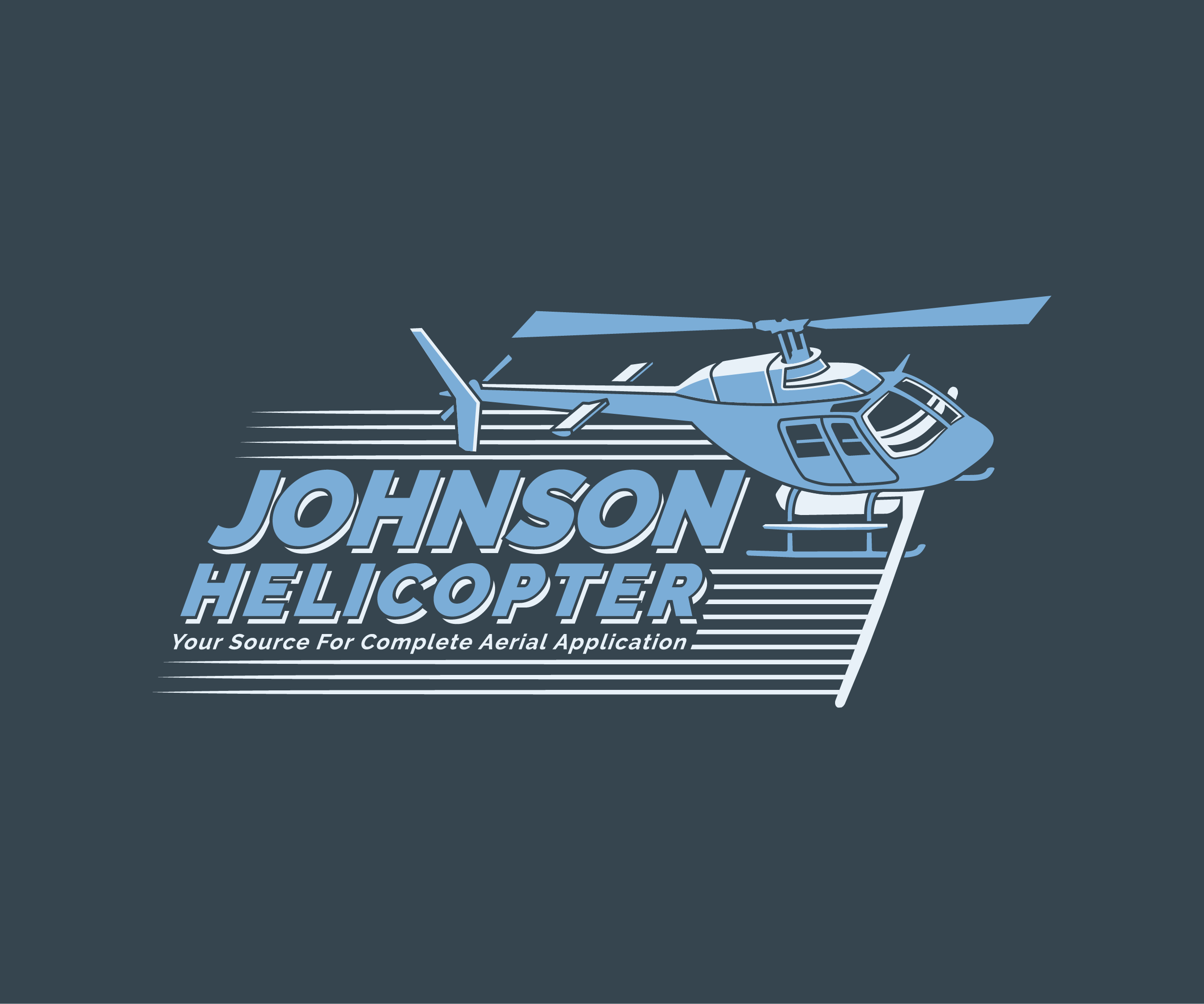T-shirt Design by Oumazu for Johnson Helicopter | Design: #28527287