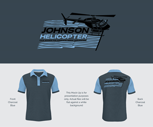 T-shirt Design by Oumazu for Johnson Helicopter | Design: #28594271