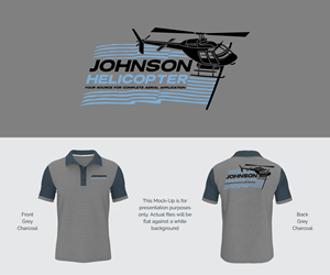 T-shirt Design by Oumazu for Johnson Helicopter | Design: #28594275