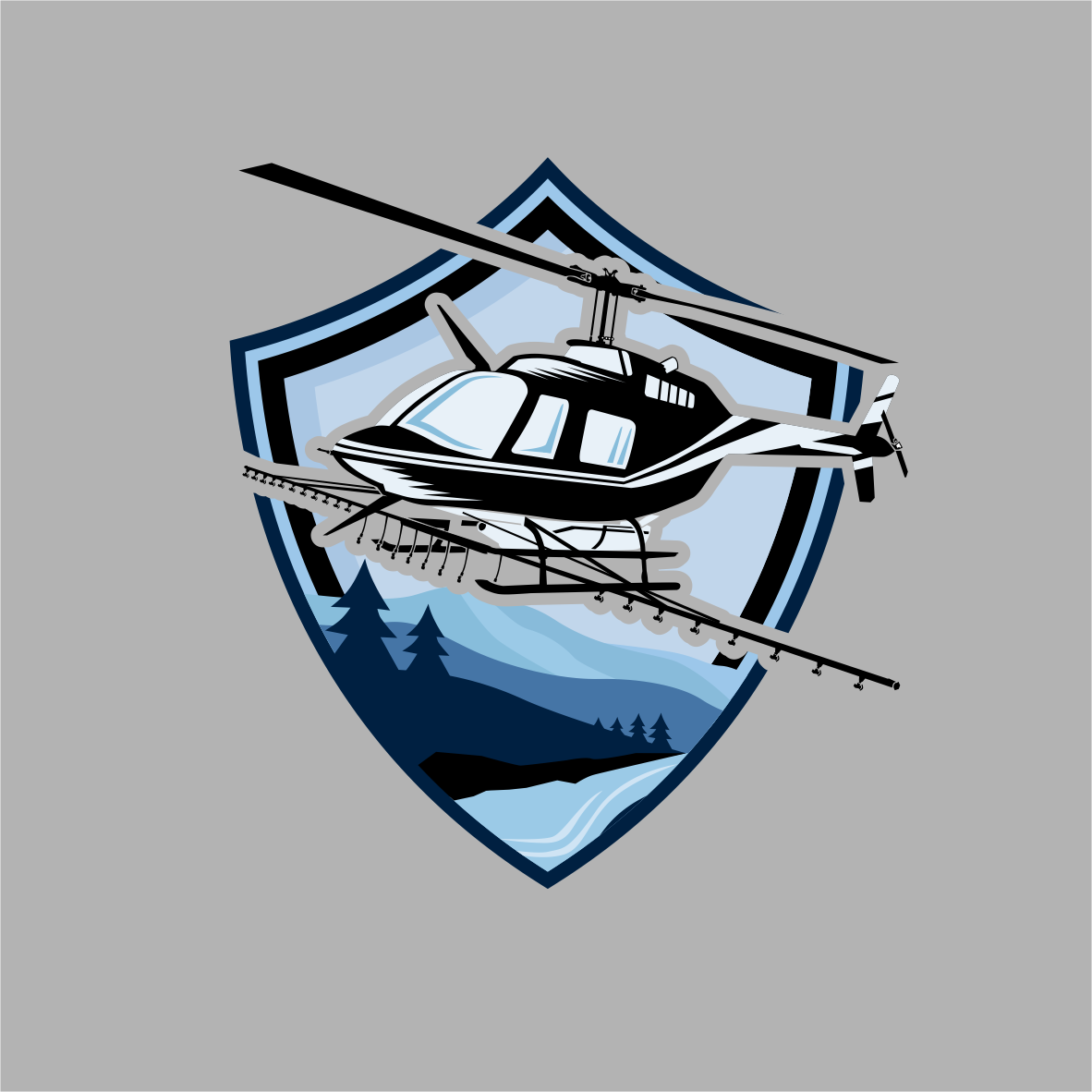 T-shirt Design by EJRudiana for Johnson Helicopter | Design #28516736