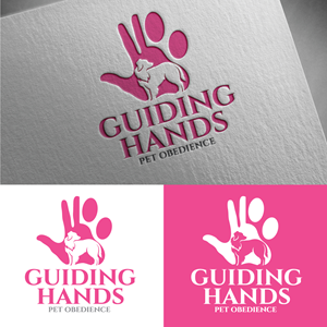 Guiding Hands Pet Obedience | Logo Design by brand maker