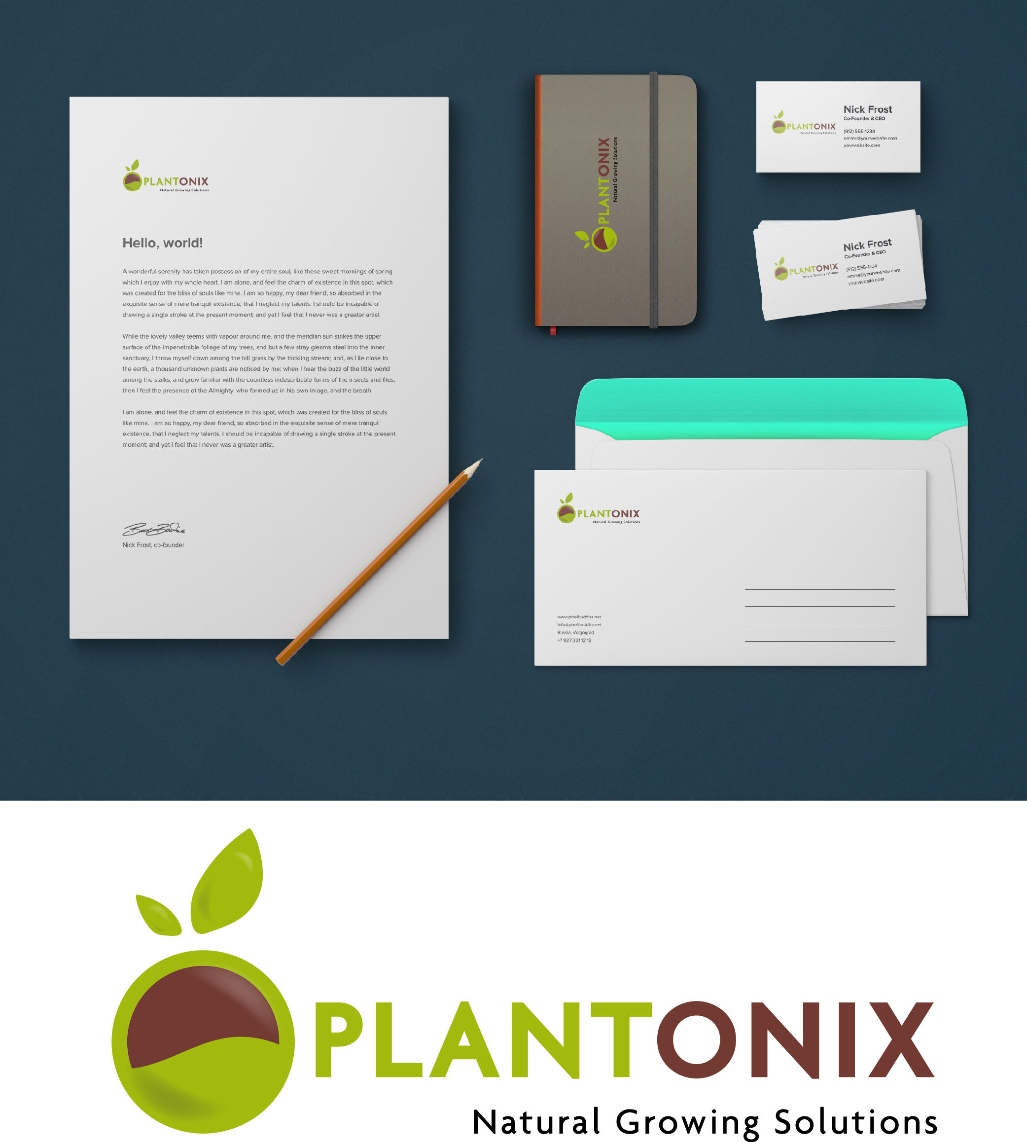 Logo Design by Meigi for Plantonix | Design #28516035