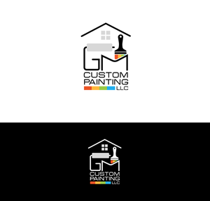 Logo Design by Enz67 for GM CUSTOM PAINTING LLC  | Design: #28516192