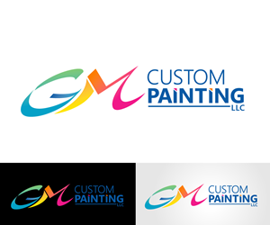 Logo Design by Shilpayan for GM CUSTOM PAINTING LLC  | Design #28516466