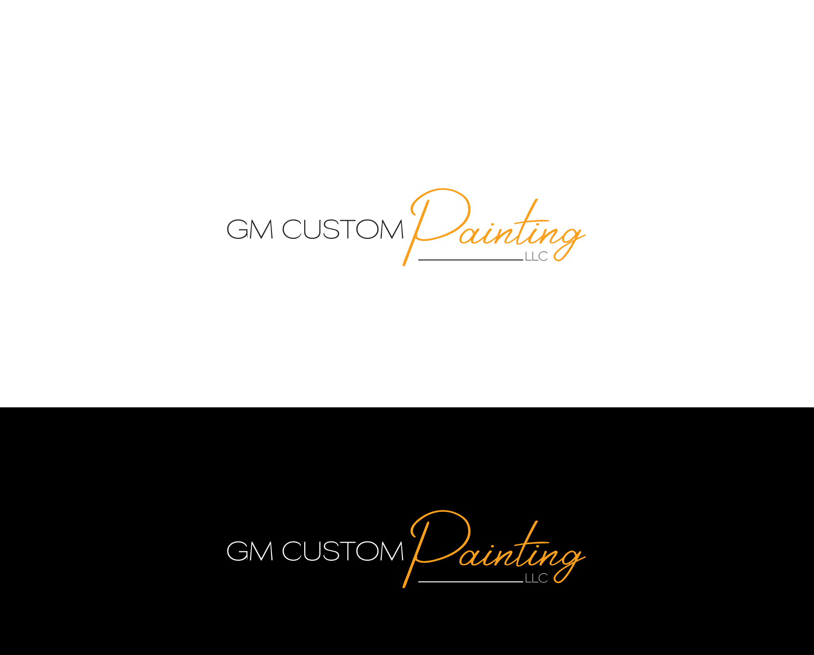 Logo Design by creativepoint for GM CUSTOM PAINTING LLC  | Design #28515888